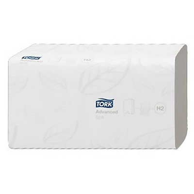 Kéztörlő hajtogatott TORK Xpress Soft Multifold Advanced H2 180 lapos fehér 2 rétegű
