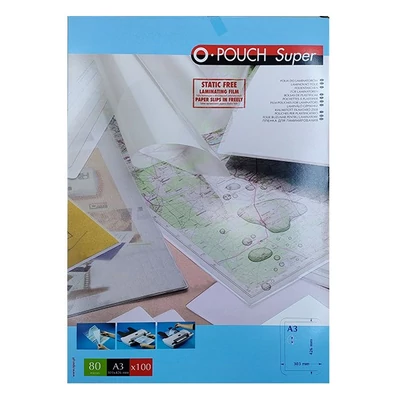 Lamináló fólia OPUS A/3 303x426mm 80 mikron fényes 100/dob