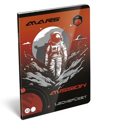 Leckefüzet LIZZYSULI A/5 40 lapos Mars misson