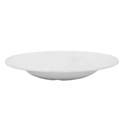 Mélytányér törhetetlen műanyag fehér