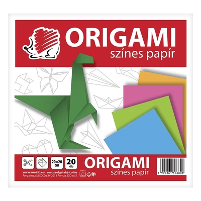 Origami papír ICO Süni 20x20 cm 20 lapos