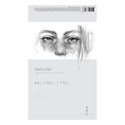 Rajztömb CREATIVE A/4 110 g 60 lapos