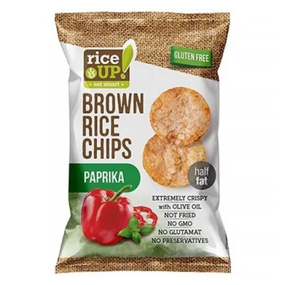 Rizschips RICE UP paprikás 60 g