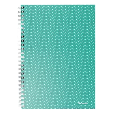 Spirálfüzet vonalas ESSELTE A/5 80 lapos Colour Breeze zöld