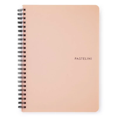 Spirálfüzet vonalas PASTELINI A/5 60 lapos barack
