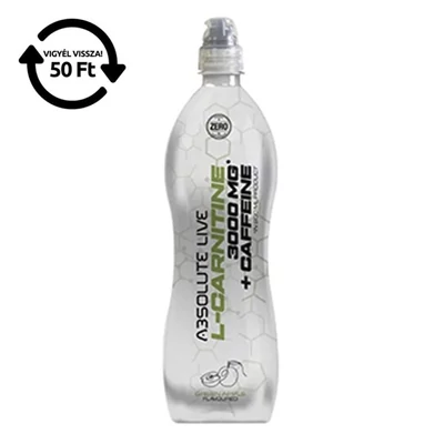 Sportital ABSOLUTE LIVE L Karnitin zöldalma 900 ml DRS