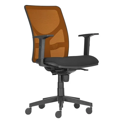 Szék forgó karfás Fontana +AR 11 narancs BN.4004