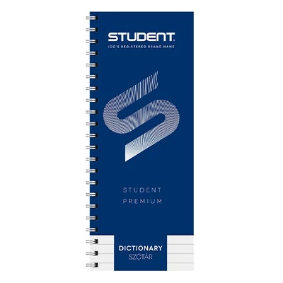 Spirálfüzet szótár ICO Student Prémium 40 lapos