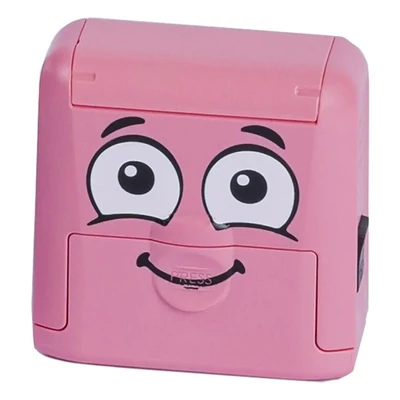 Textilbélyegző MARKY kirakós pink