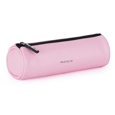 Tolltartó PASTELINI PU kerek pink