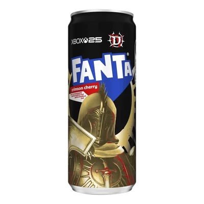 Üdítőital szénsavas FANTA Alma-cseresznye dobozos 0,33L DRS