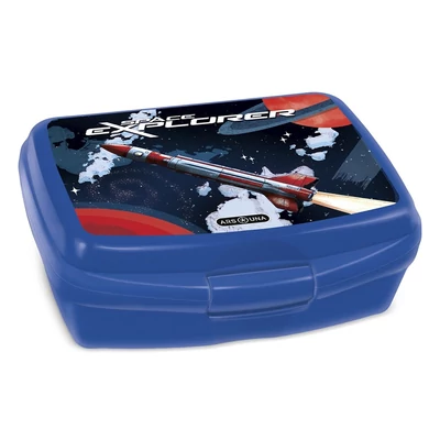 Uzsonnás doboz ARS UNA Space Explorer műanyag BPA mentes 165x135x60 mm