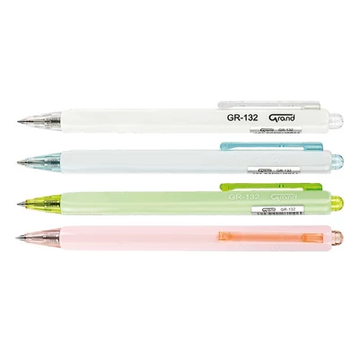 Zseléstoll GRAND GR-132 nyomógombos 0,5 mm kék írásszín vegyes színben