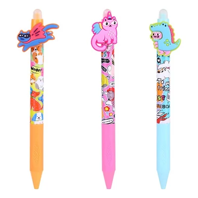 Zseléstoll NEBULO nyomógombos radírozható 0,7 mm Jelmezes macskák