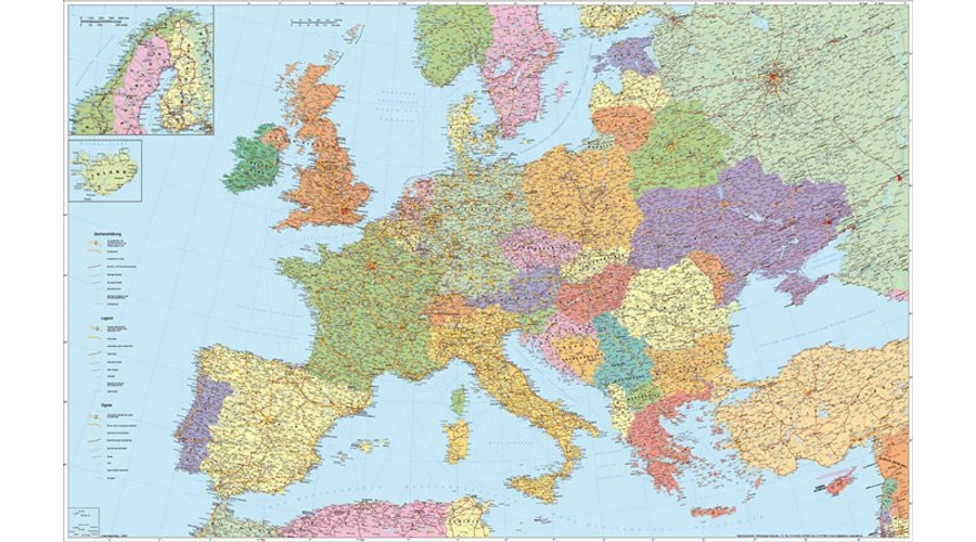 fali európa térkép Fali Europa Terkep fali európa térkép
