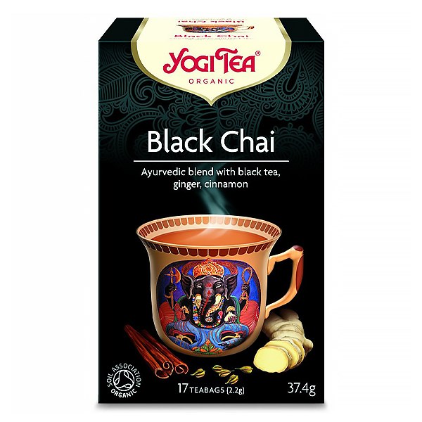 Fekete tea Bio YOGI TEA Fekete chai 17 filter/doboz