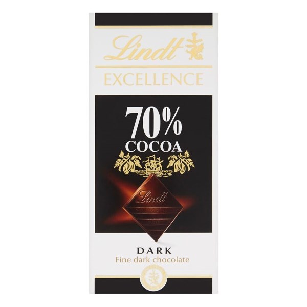 Étcsokoládé táblás LINDT Excellence 70%-os kakaótartalom 100g