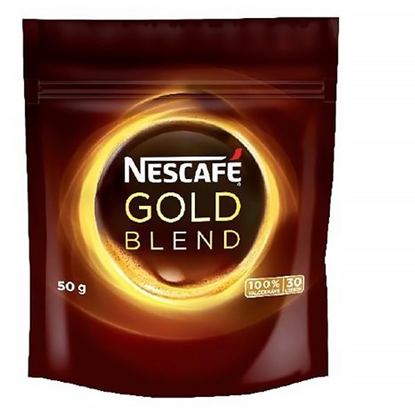 Kávé instant utántöltő NESCAFÉ Gold 50g
