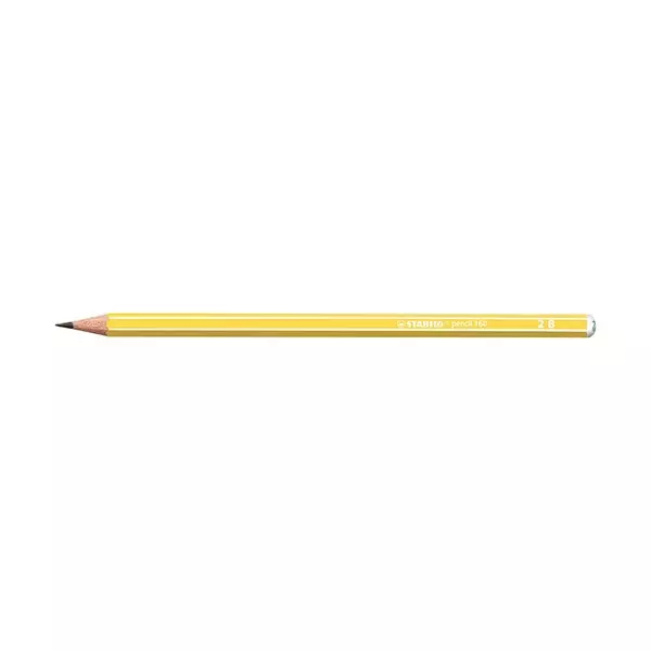 Grafitceruza STABILO Pencil 160 2B hatszögletű citromsárga