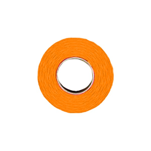 Árazószalag FORTUNA 22x12mm perforált neon narancs 10 tekercs/csomag