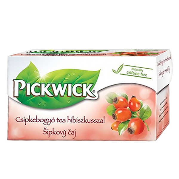 Herbatea PICKWICK csipkebogyó-hibiszkusz 20 filter/doboz