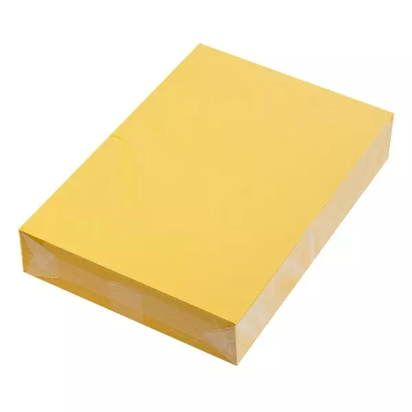 Fénymásolópapír színes KASKAD A/4 80 gr repcesárga 56 500 ív/csomag