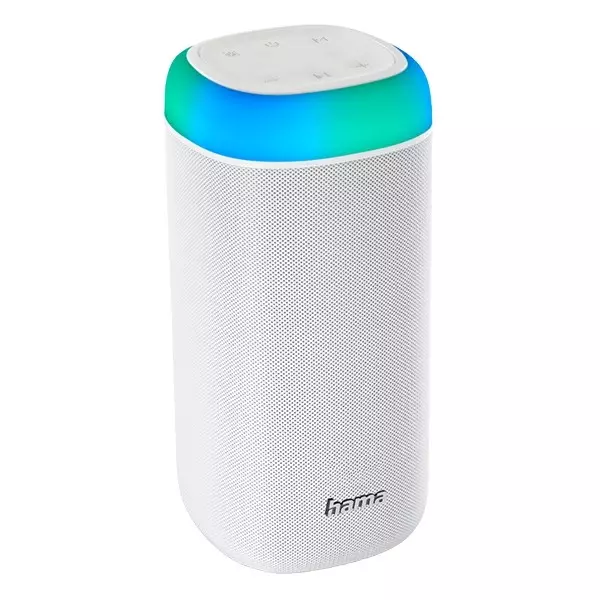 Hangszóró HAMA Shine 2.0 Bluetooth 30W RGB LED fehér