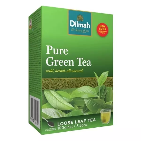 Szálas zöld tea DILMAH Natural 100g