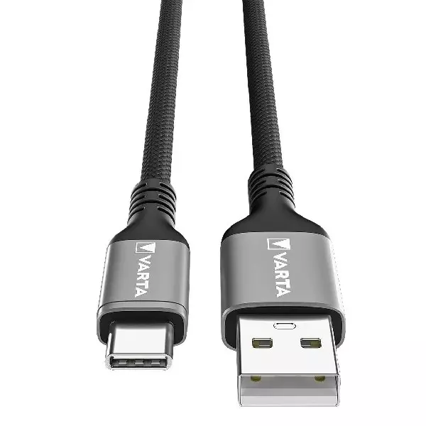 Kábel töltő és szinkronizáló VARTA USB-A - USB-C