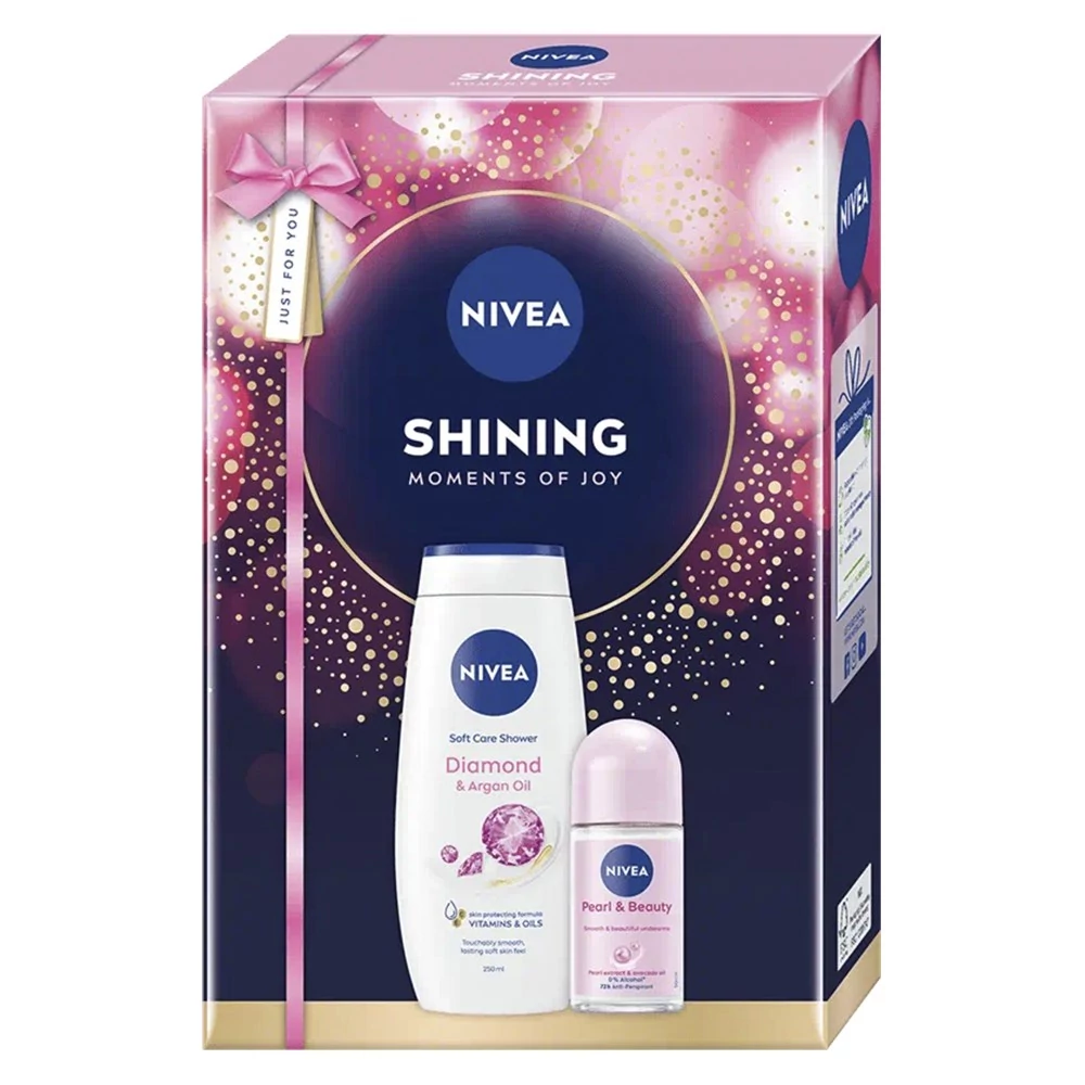 Ajándékcsomag NIVEA Moments of joy shining