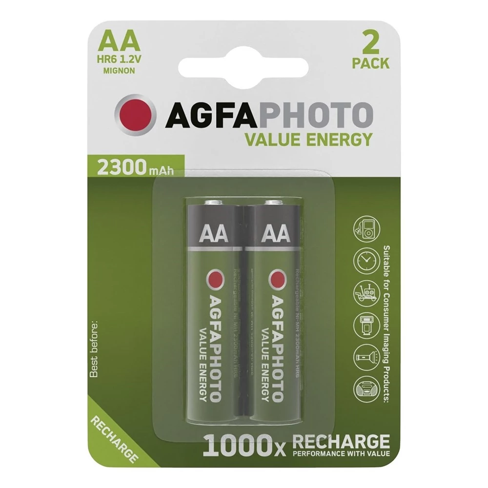 Akkumulátor ceruza AGFAPHOTO AA 2x2300 mAh