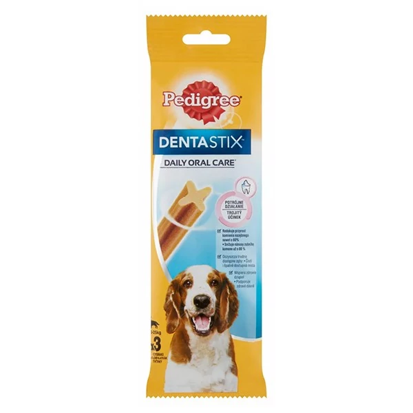 Állateledel jutalomfalat PEDIGREE Denta Stix Daily Oral Care közepes és nagytestű kutyáknak