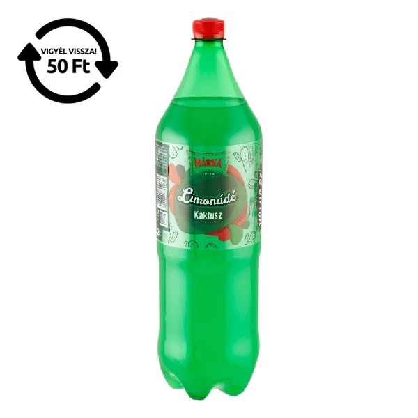 Üdítőital szénsavas MÁRKA Limonádé kaktusz 2L DRS