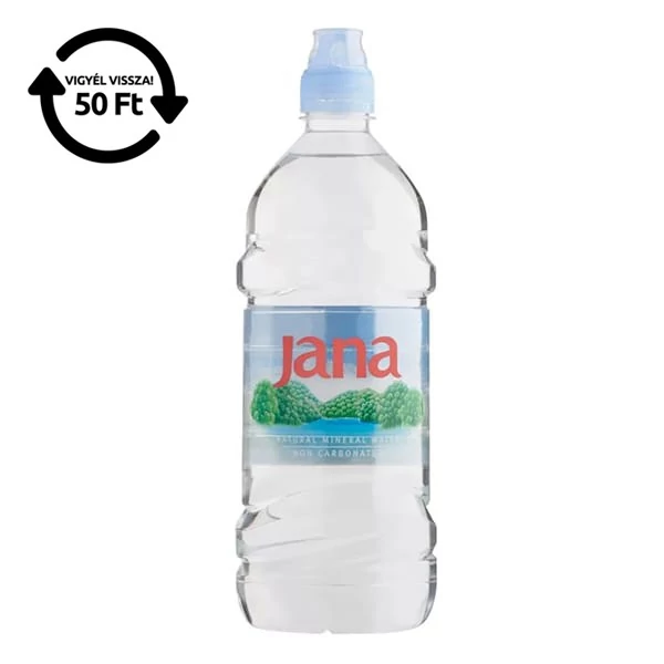 Ásványvíz szénsavmentes JANA sportkupakos 1L DRS
