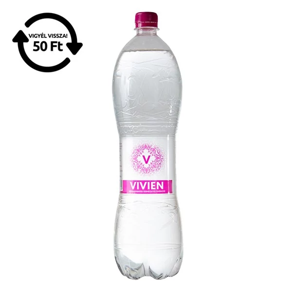 Ásványvíz szénsavmentes VIVIEN 1,5L DRS