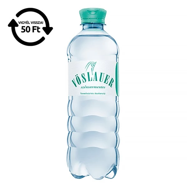 Ásványvíz szénsavmentes VÖSLAUER 0,5L DRS
