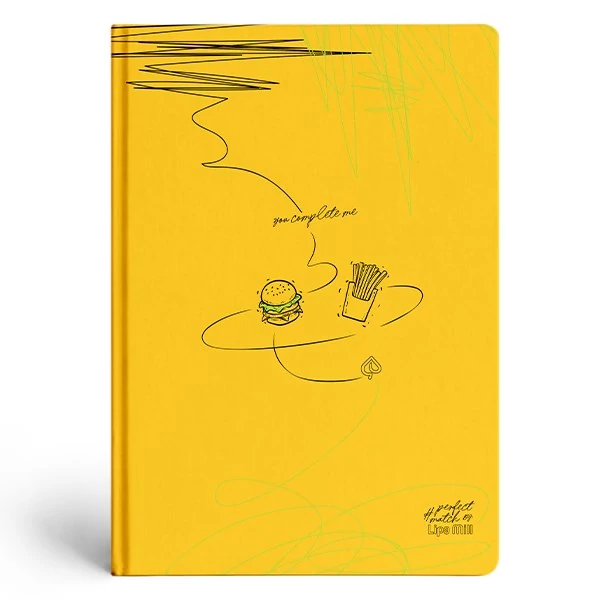 Beírókönyv kockás LIPAMILL A/5 96 lapos keményfedeles