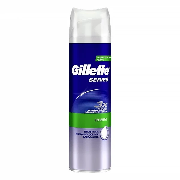Borotvagél GILLETTE Sensitive 200 ml