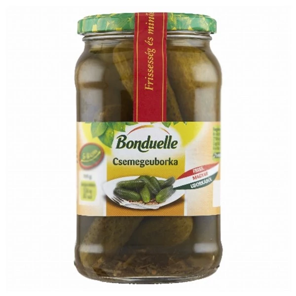 Csemegeuborka BONDUELLE 5-8 cm 370 g