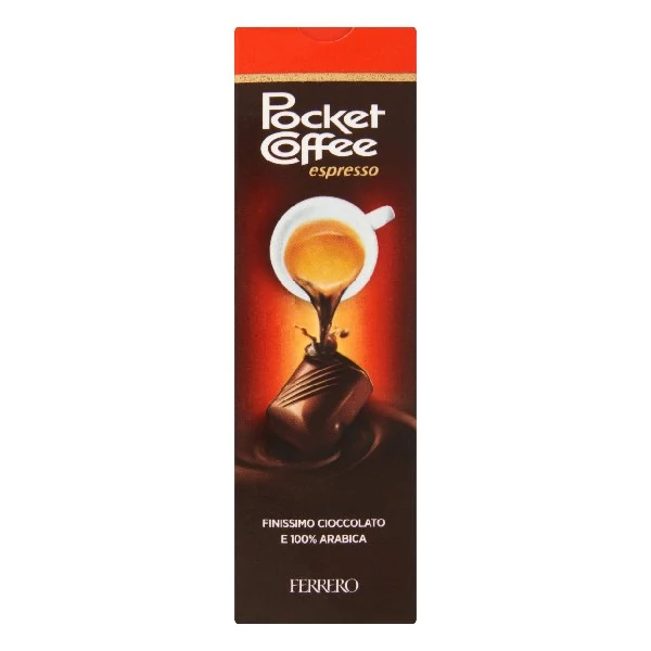 Csokoládé POCKET COFFEE 5 darabos 65,5 g