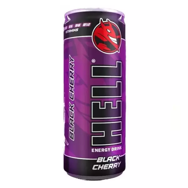 Energiaital HELL Black Cherry 0,25L