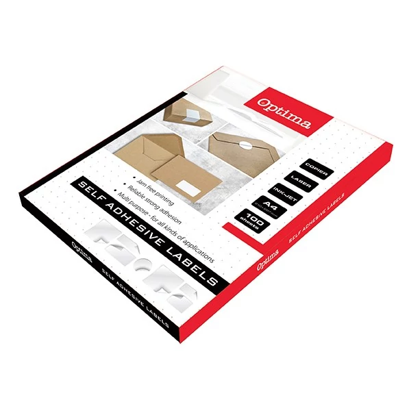 Etikett OPTIMA 32088 70x35mm 2400 címke/doboz 100 ív/doboz