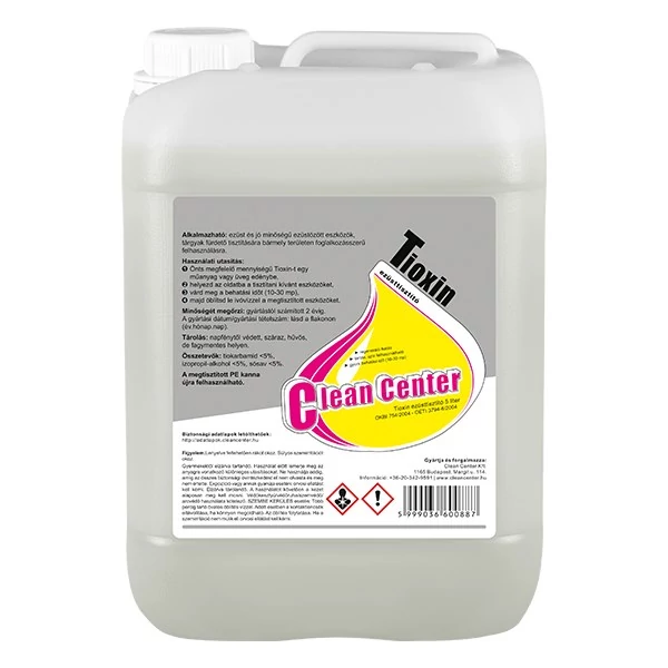Ezüst tisztítószer CLEAN CENTER Tioxin 5L