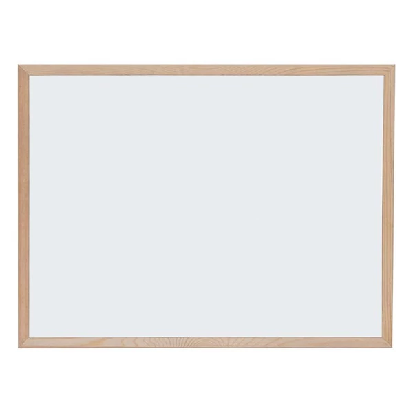 Fehértábla mágneses OPTIMA fakeret 45x60 cm