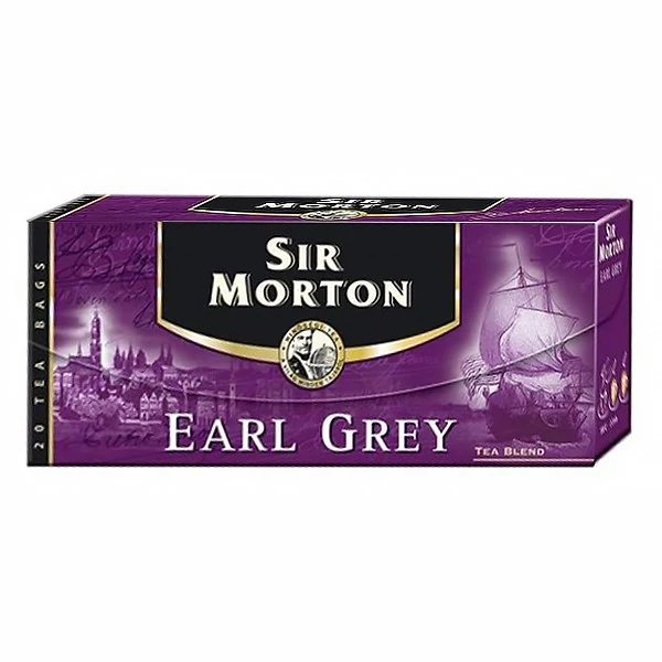 Fekete tea SIR MORTON Earl Grey 20x1,5 g