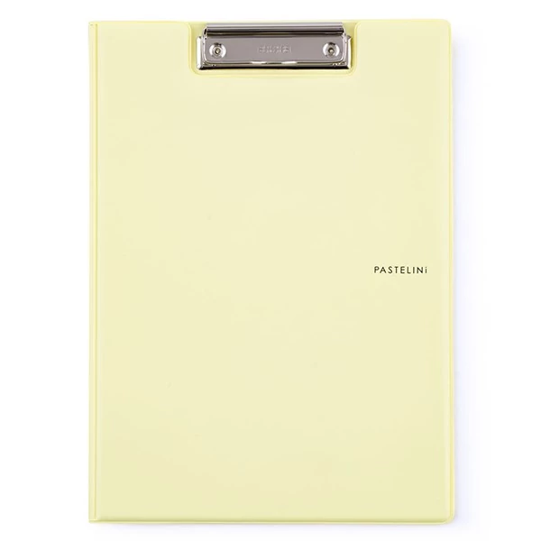 Felírótábla PASTELINI pvc fedeles A/4 sárga