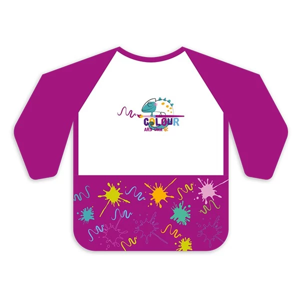 Festőkötény ARS UNA Pink Splash 3-7 év