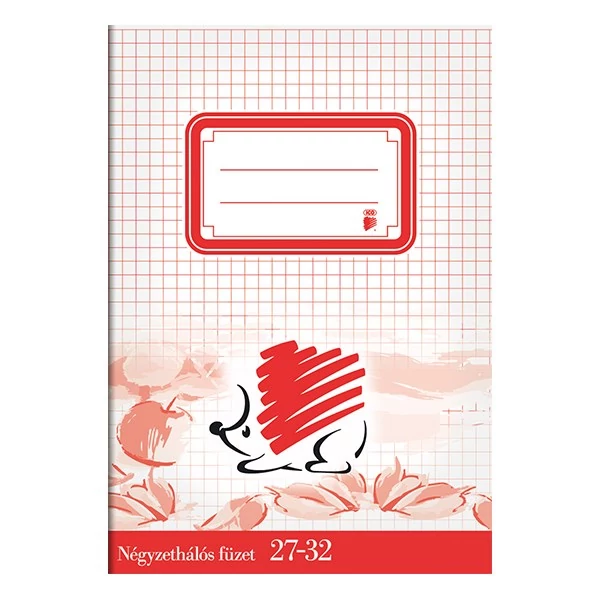 Füzet kockás ICO Süni A/5 27-32 32 lapos