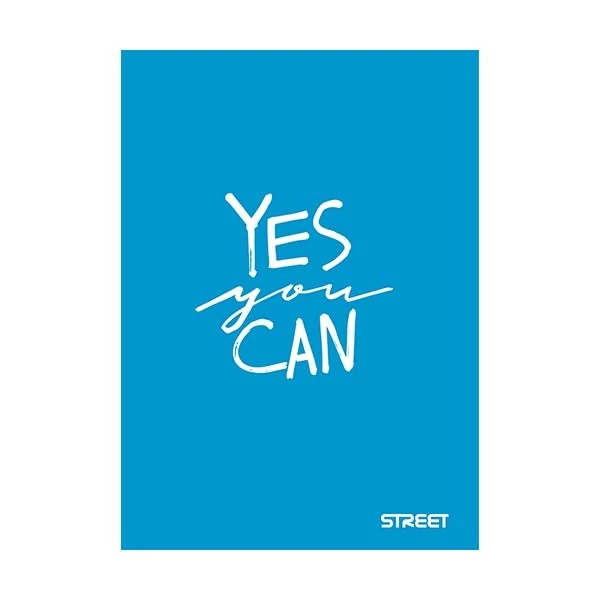 Füzet vonalas STREET A/5 42 lapos PP Neon