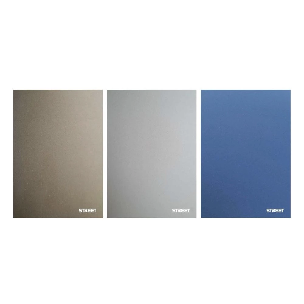 Füzet sima STREET A/4 42 lapos Metalic